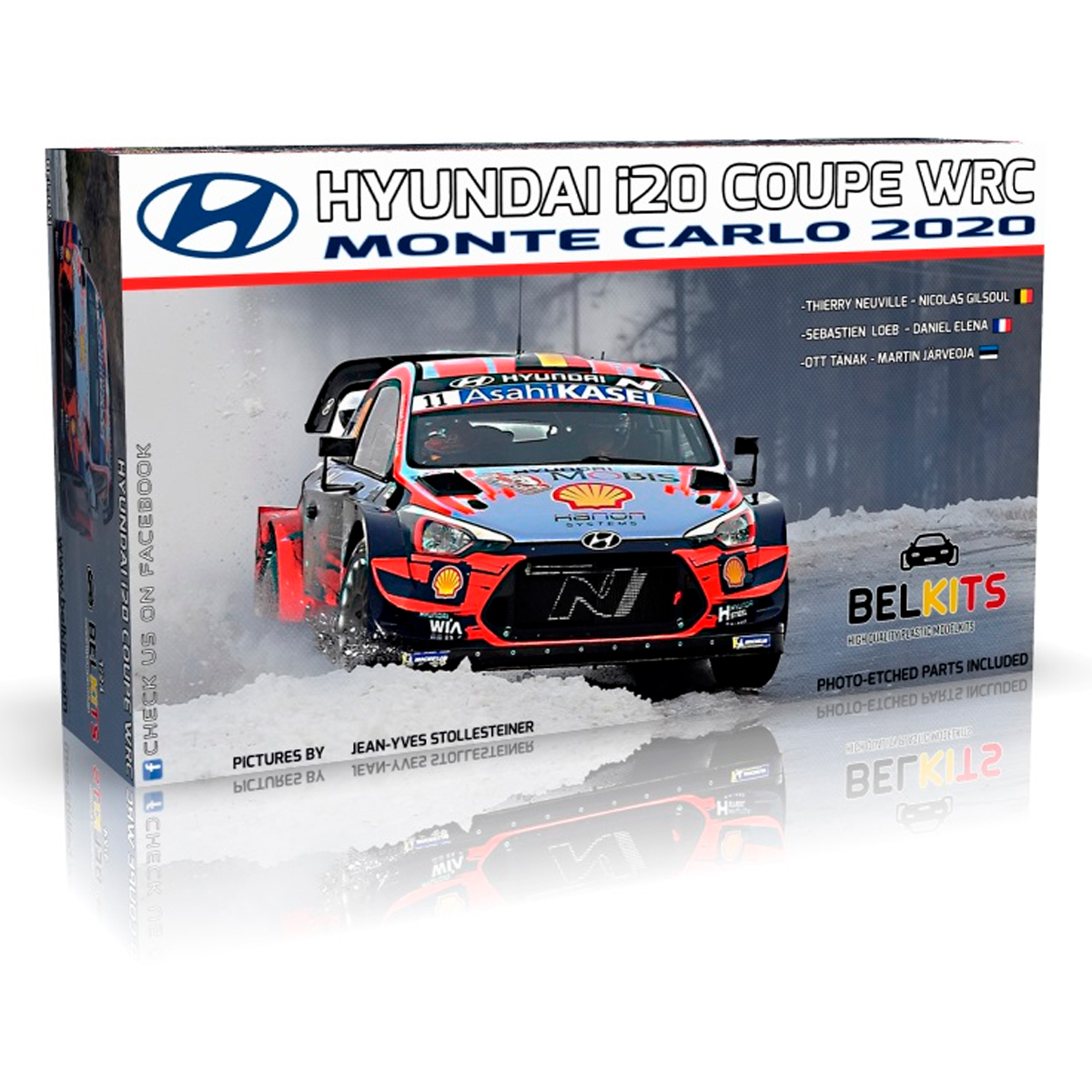 Hyundai i20 Coupe WRC Monte Carlo 2020 1/24