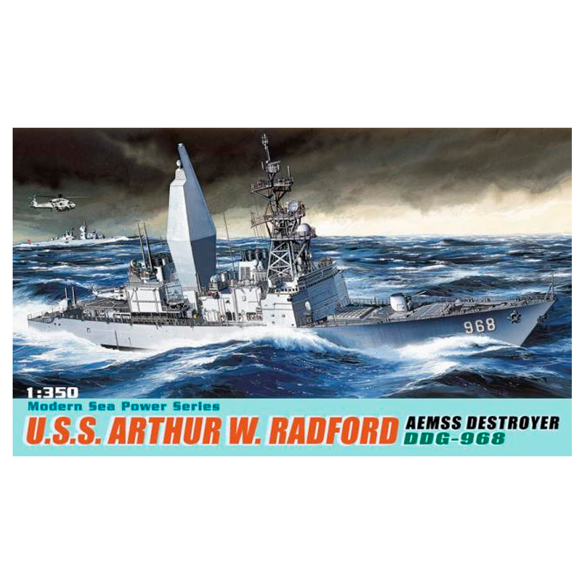 USS Arthur W. Radford DD-968 1/350