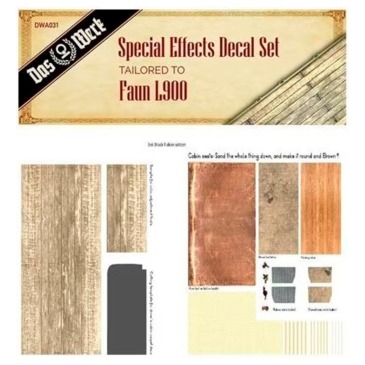 Special Effects Decal Set for Faun L900 1/35
