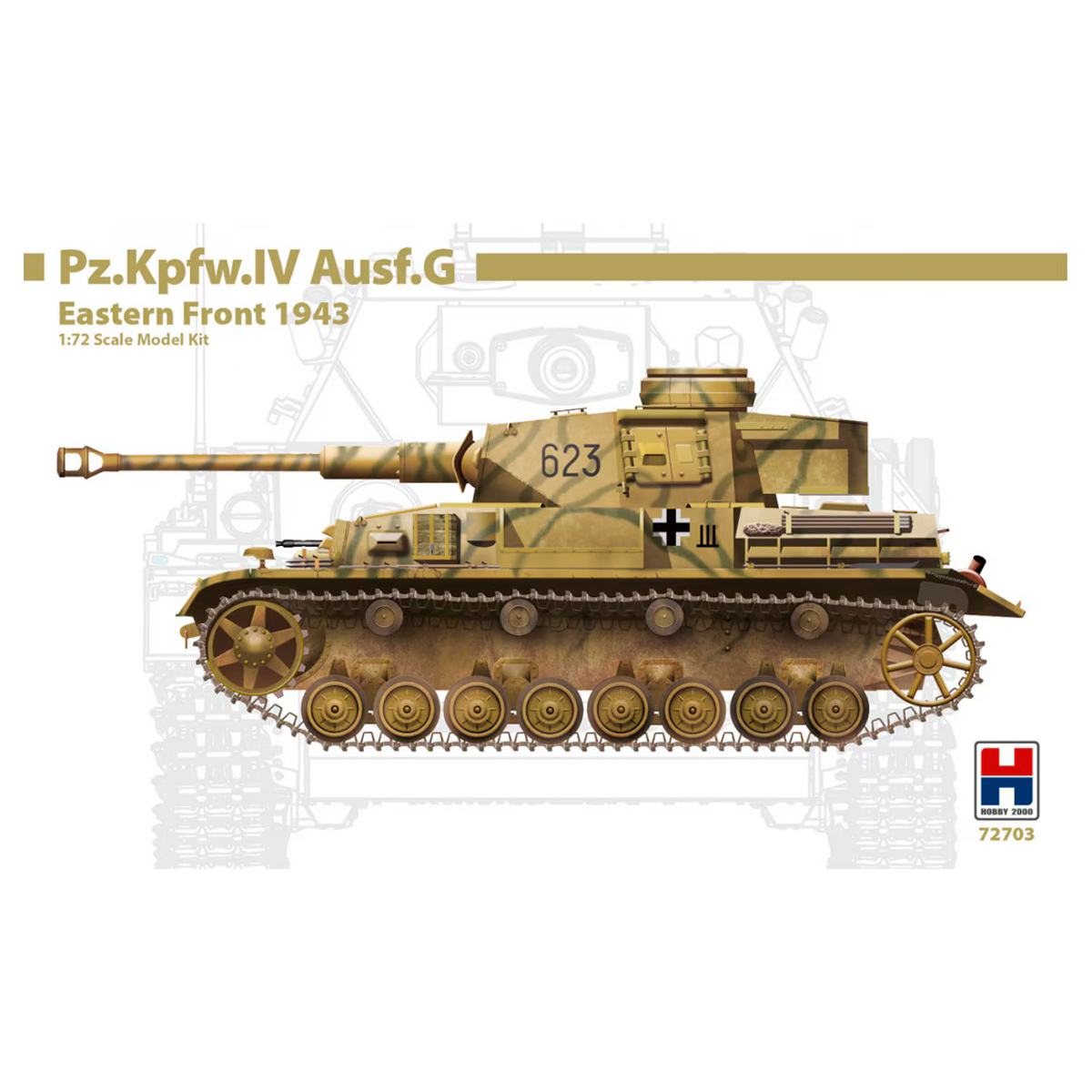 1/72 Pz.Kpfw.IV Ausf.G Eastern Front 1943