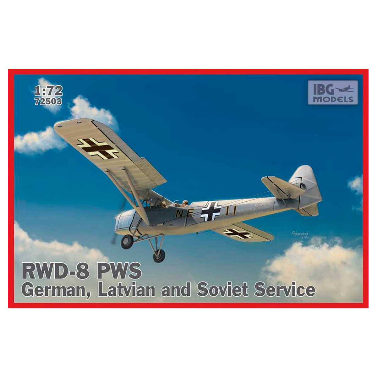 RWD-8 PWS – German, Latvian and Soviet service 1/72