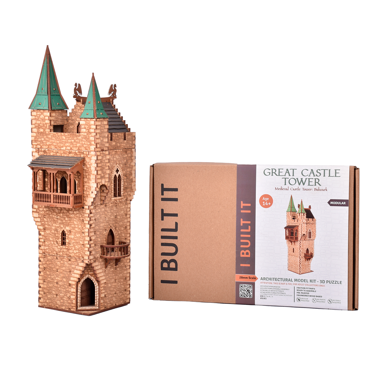 Great Castle Tower – 28mm Scale