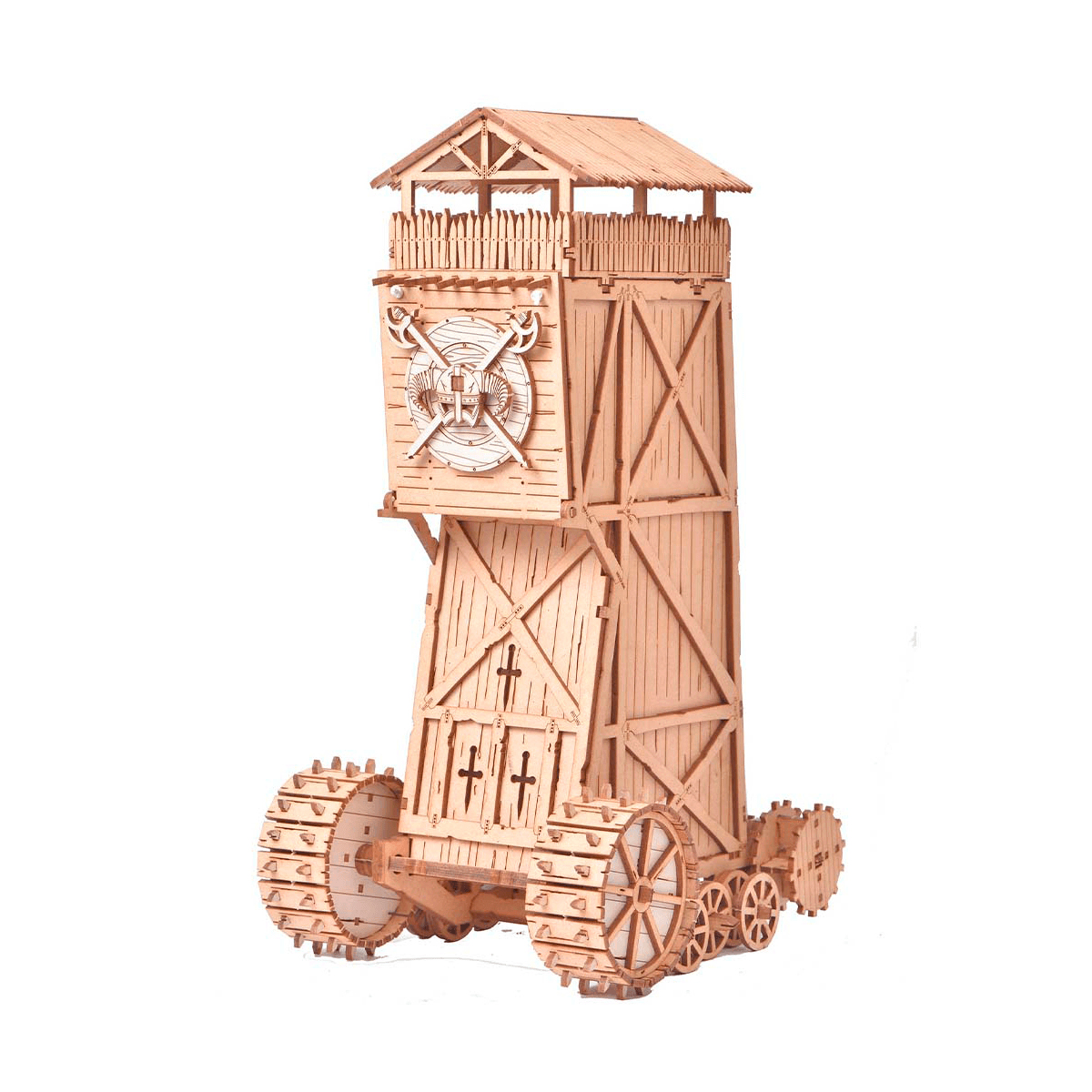 Juggernaut – Medieval Siege Tower – Functional Drawbridge – 28mm scale