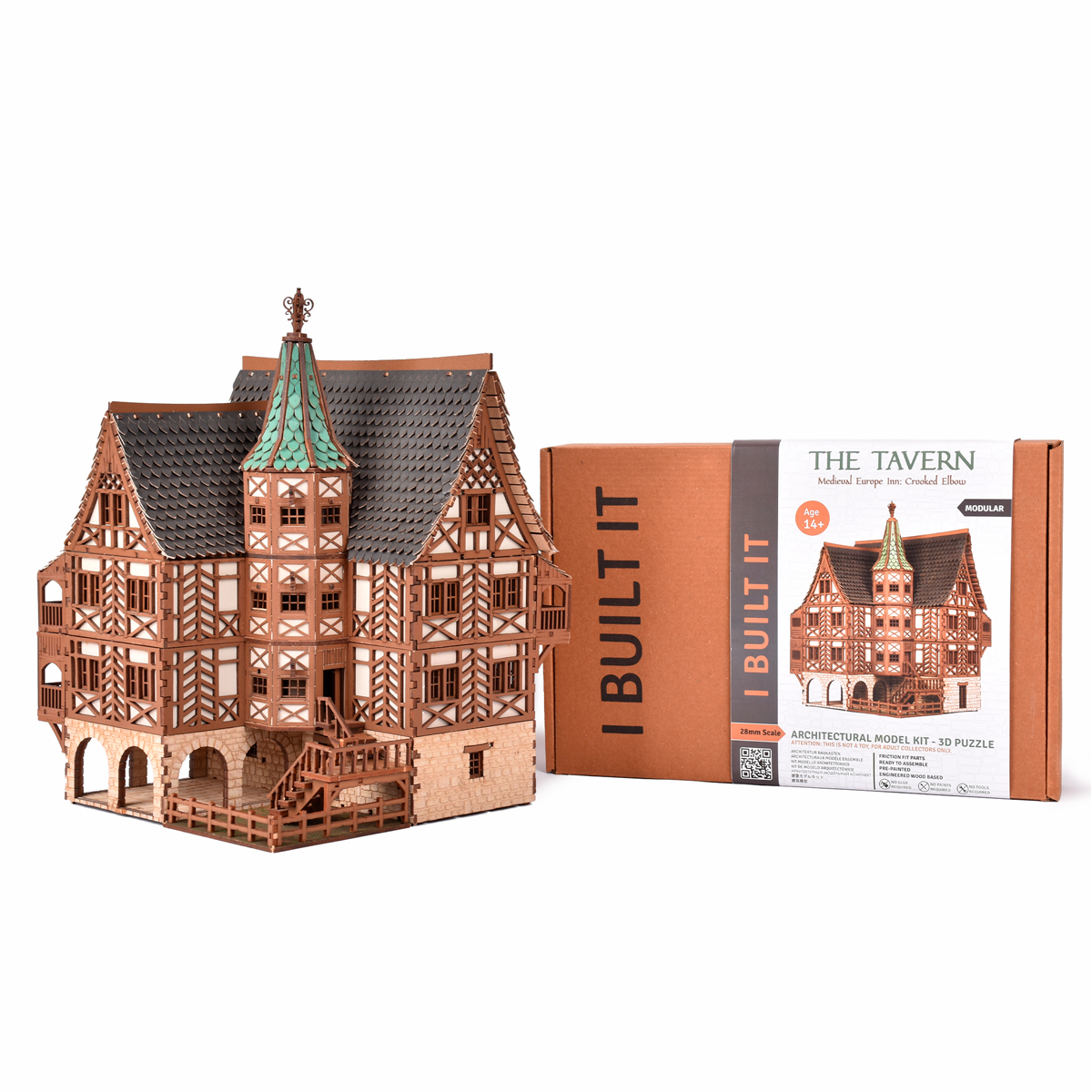 The Tavern – 28mm Scale – Medieval Europe Inn: Crooked Elbow
