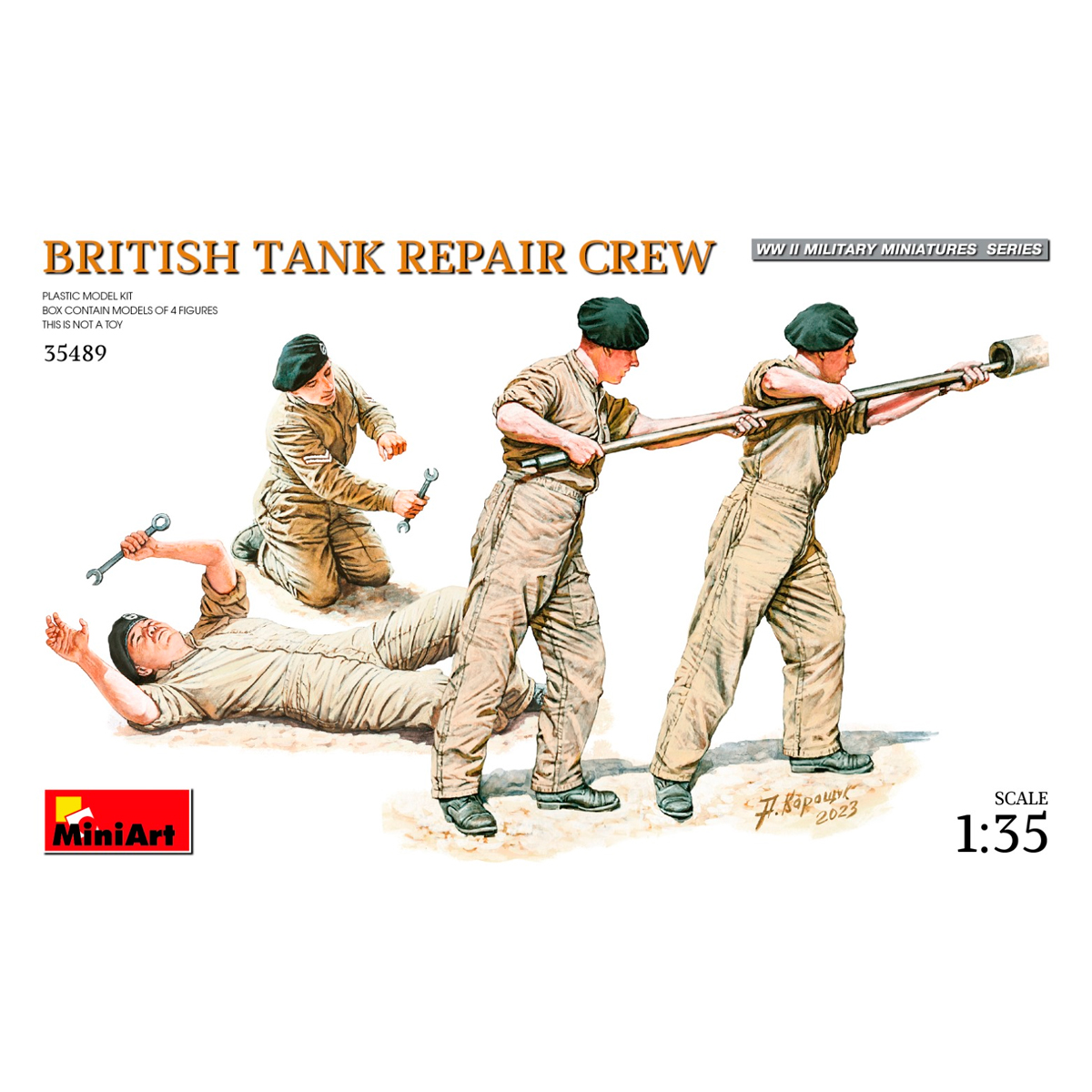 1/35 British Tank Repair Crew