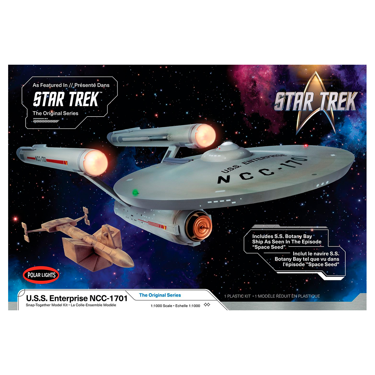 1/1000 STAR TREK: The Original Series U.S.S. ENTERPRISE NCC-1701