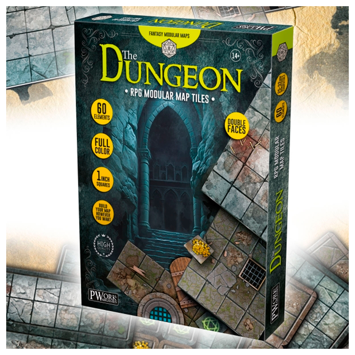The Dungeon – RPG Modular Map Tiles
