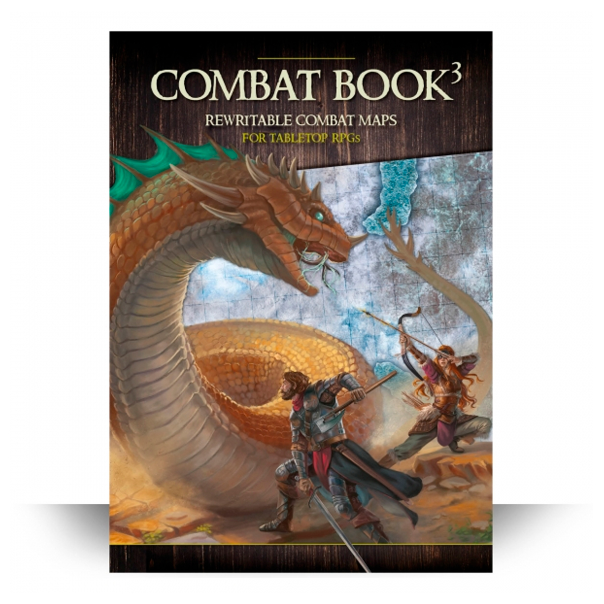 Combat Book 3 Fantasy – Rewritable Combat Maps for Tabletop RPGs
