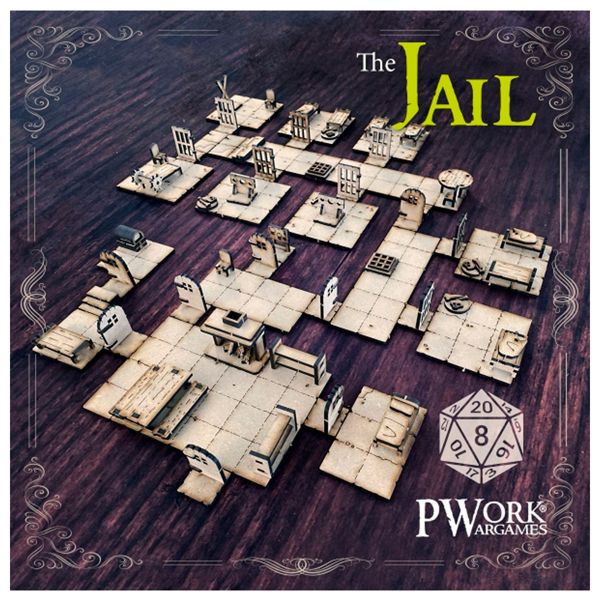MDF Fantasy Tiles – The Jail
