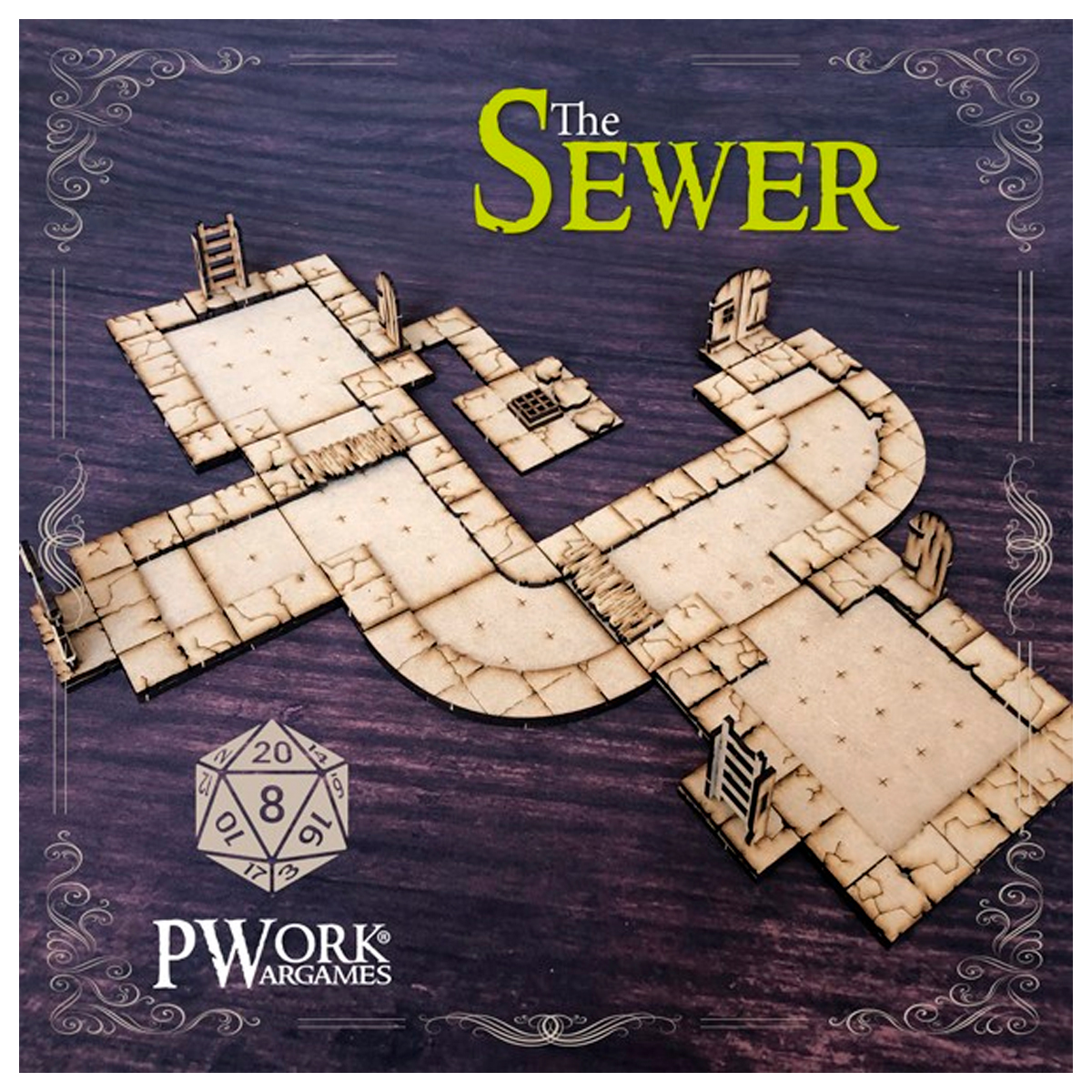 MDF Fantasy Tiles – The Sewer