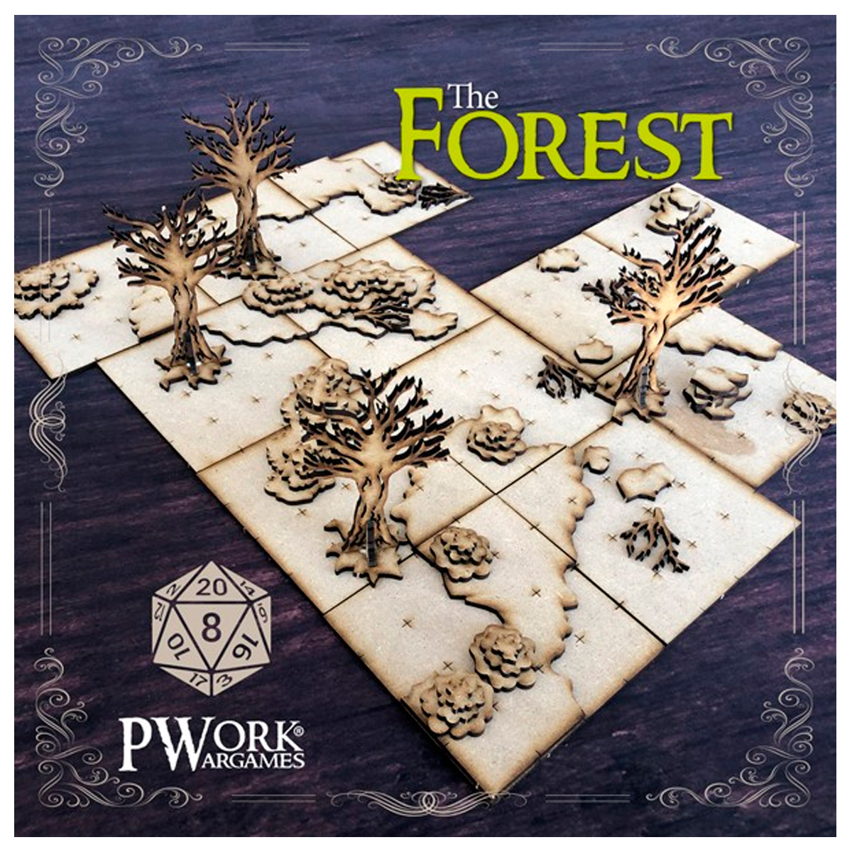 MDF Fantasy Tiles – The Forest