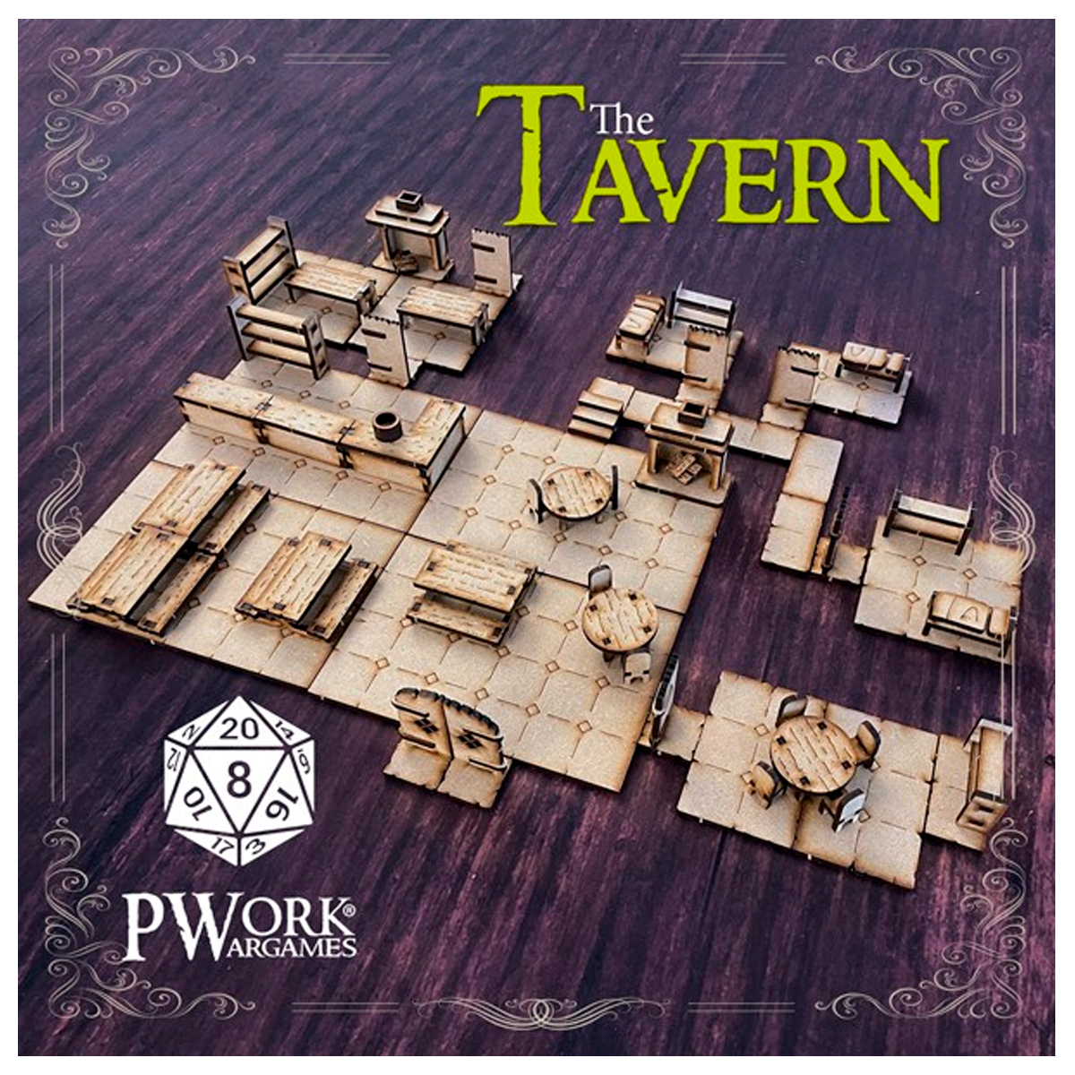 MDF Fantasy Tiles – The Tavern