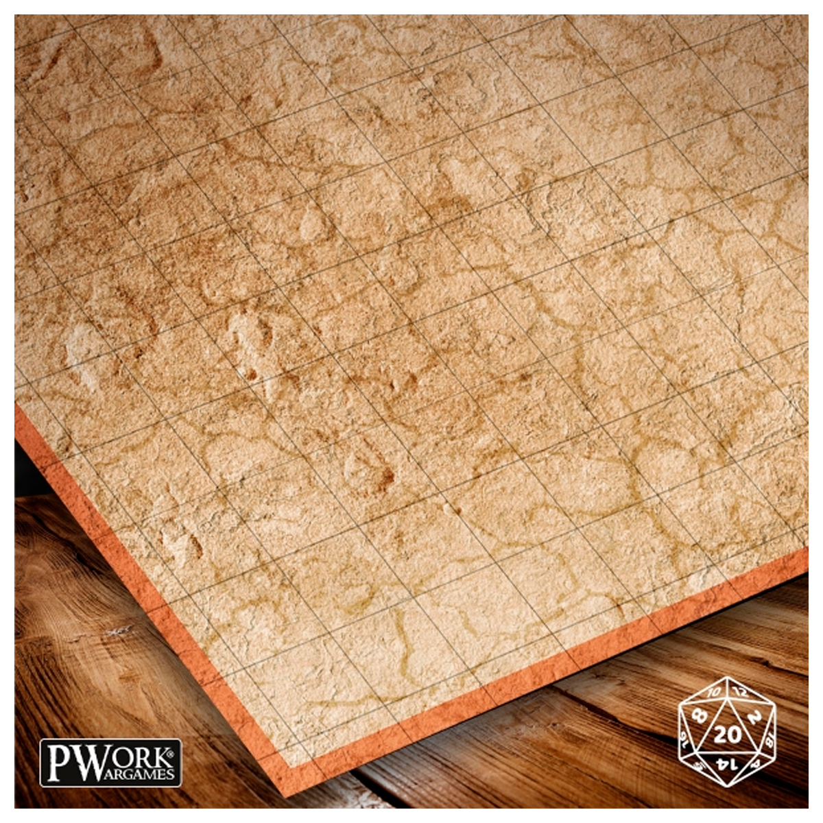 Combat Map – Desert 36X48″
