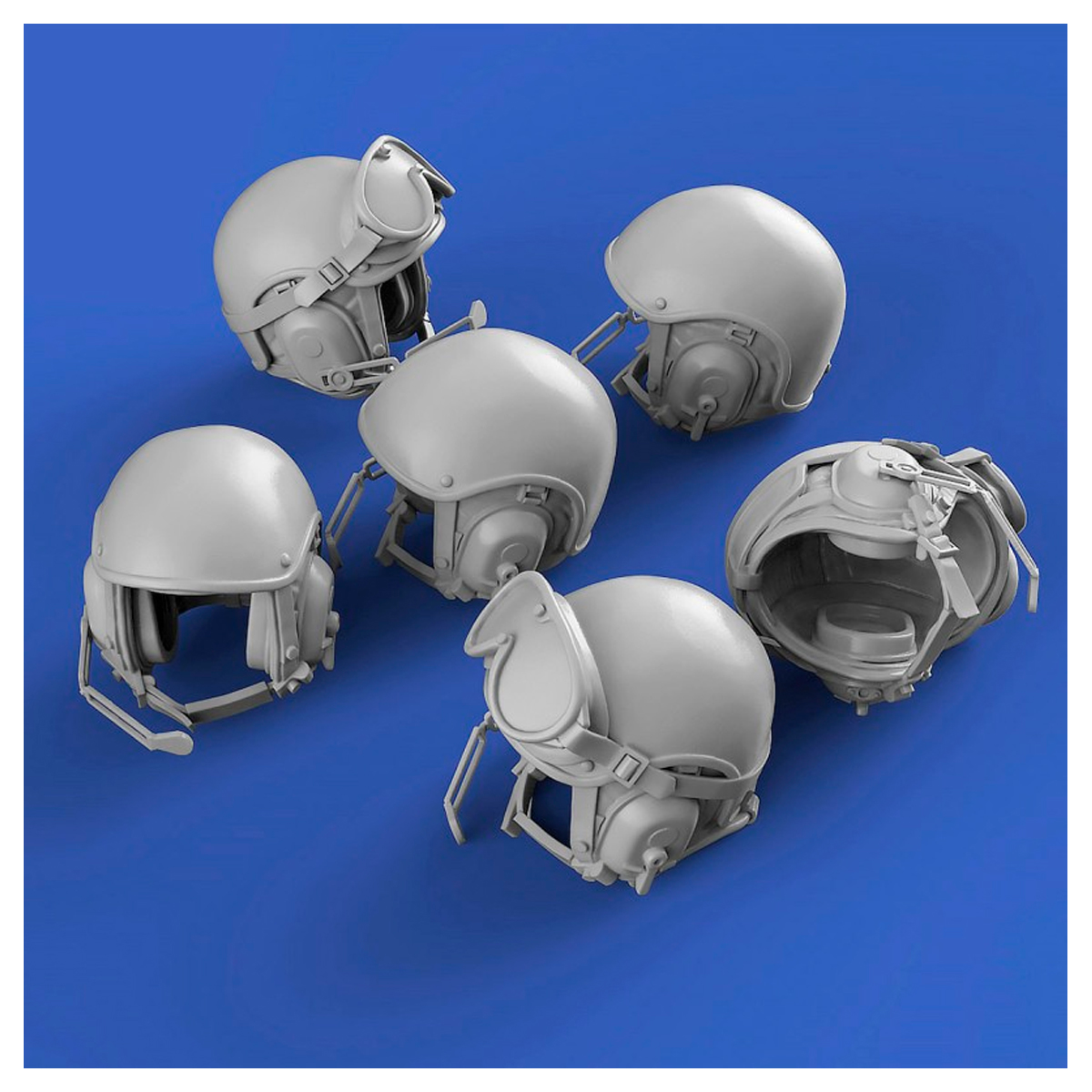 U.S. CVC helmets set (1/35 scale)