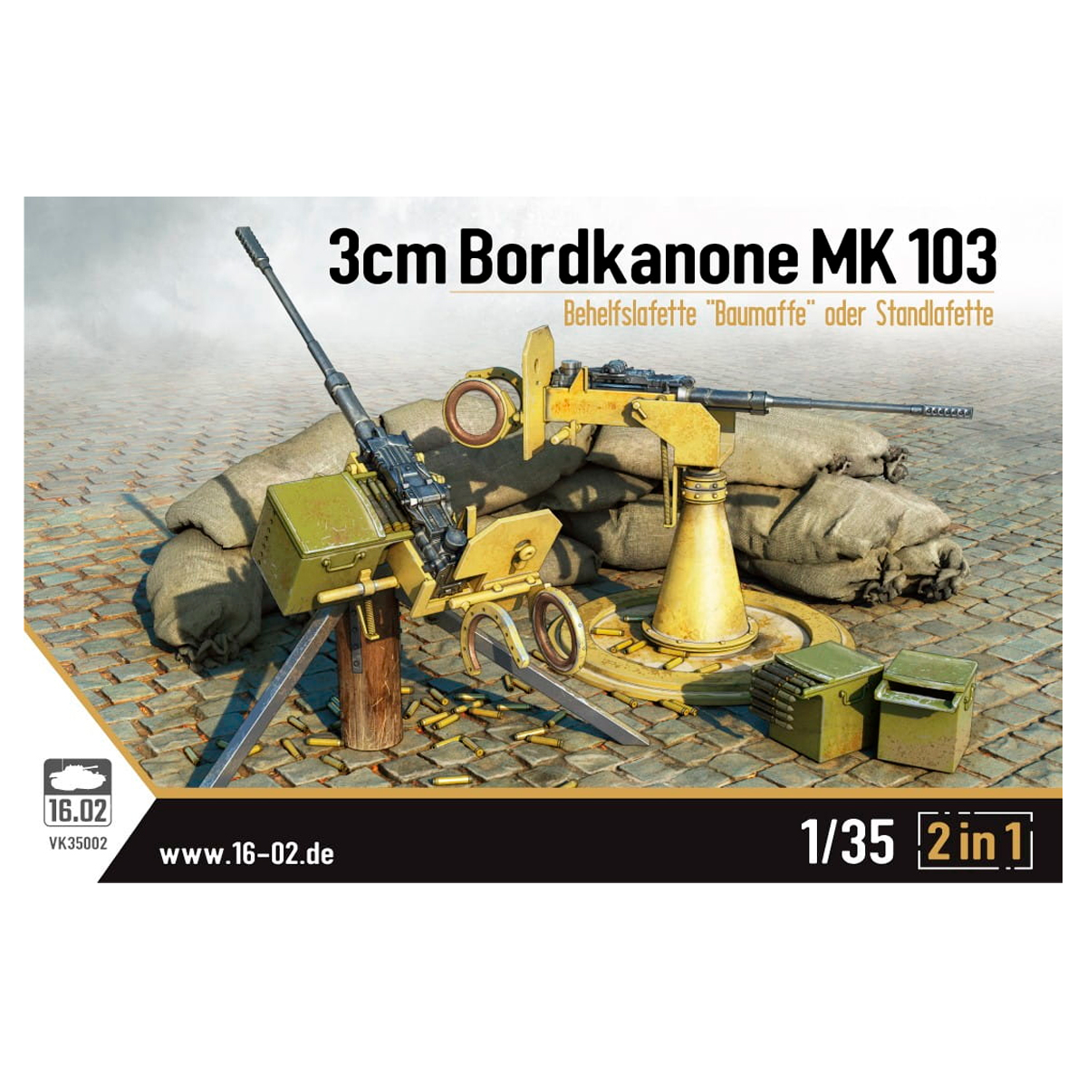 3cm Bordkanone MK103 (2in1) 1/35