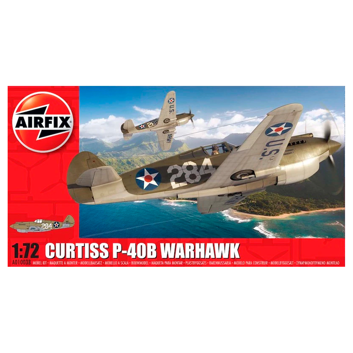 Curtiss P-40B Warhawk 1/72