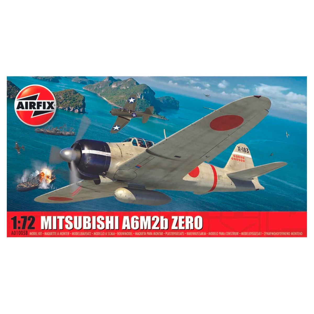 Mitsubishi A6M2b Zero 1/72