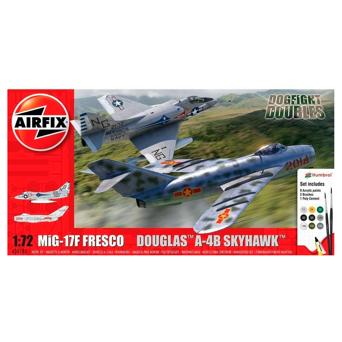 MiG-17F Fresco & Douglas A-4B Skyhawk Dogfight Doubles 1/72