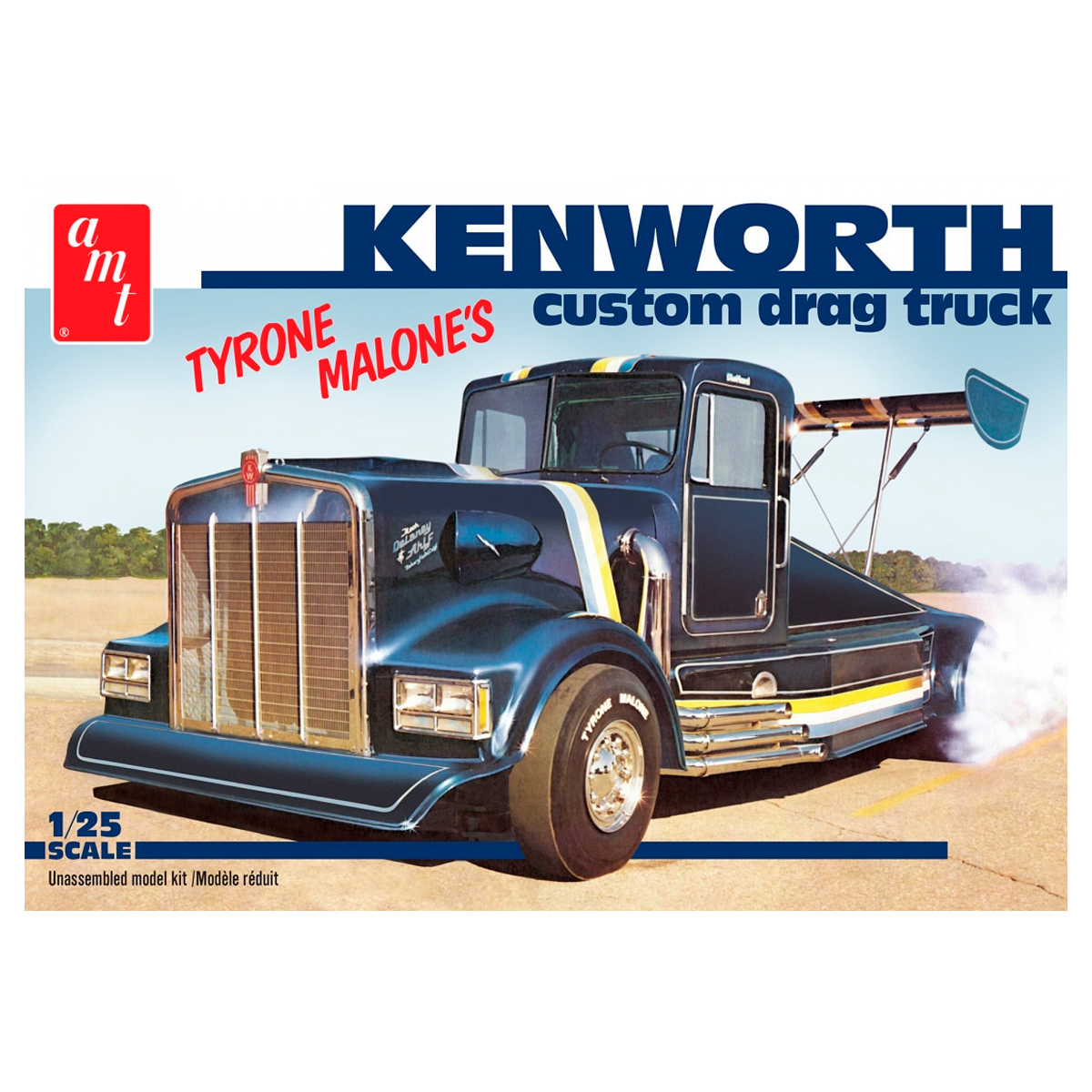 1/25 Tyrone Malone’s Kenworth Custom Drag Truck