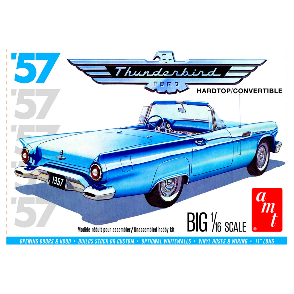 1/16 1957 Ford Thunderbird Hardtop/Convertible