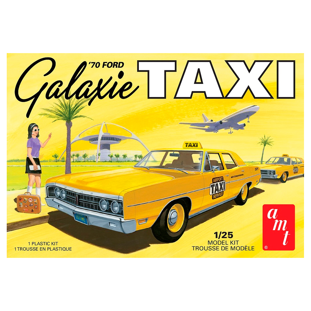 1/25 1970 Ford Galaxie Taxi