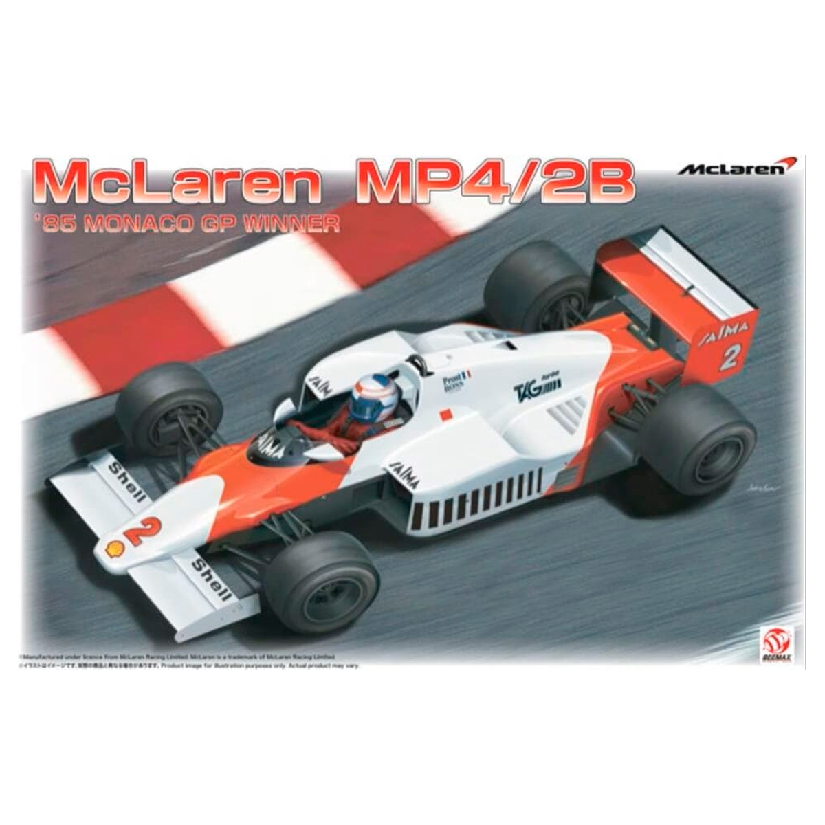 McLaren MP4/2B ’85 Monaco GP Winner 1/20