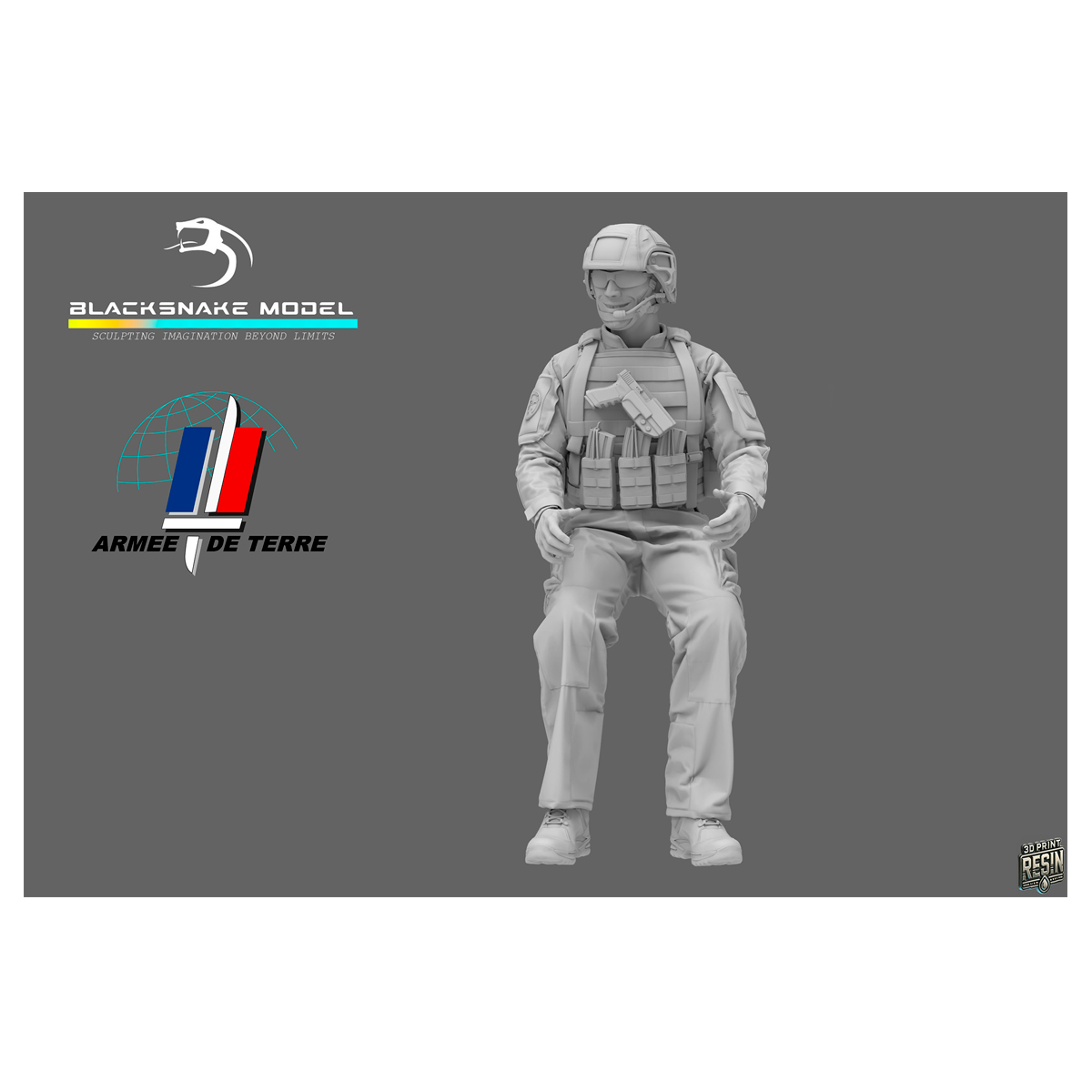 French Soldier 1/35 «Driver»
