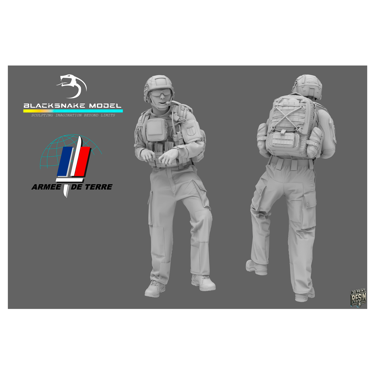 French Soldier 1/35 «Gunner»