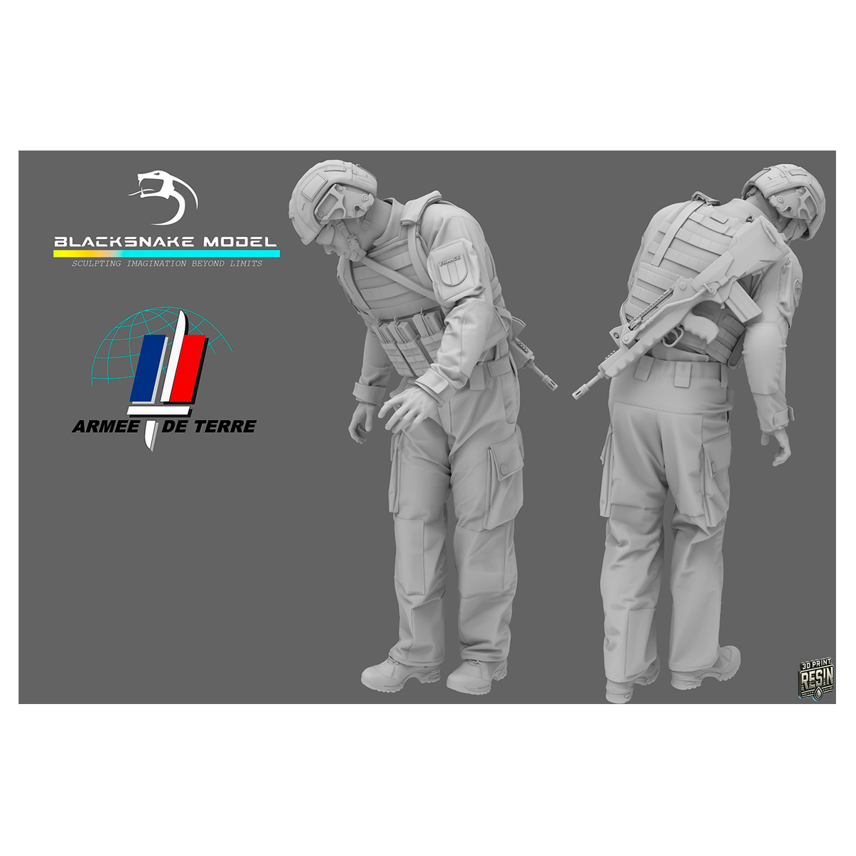 French Soldier 1/35 “Artilleryman 02”