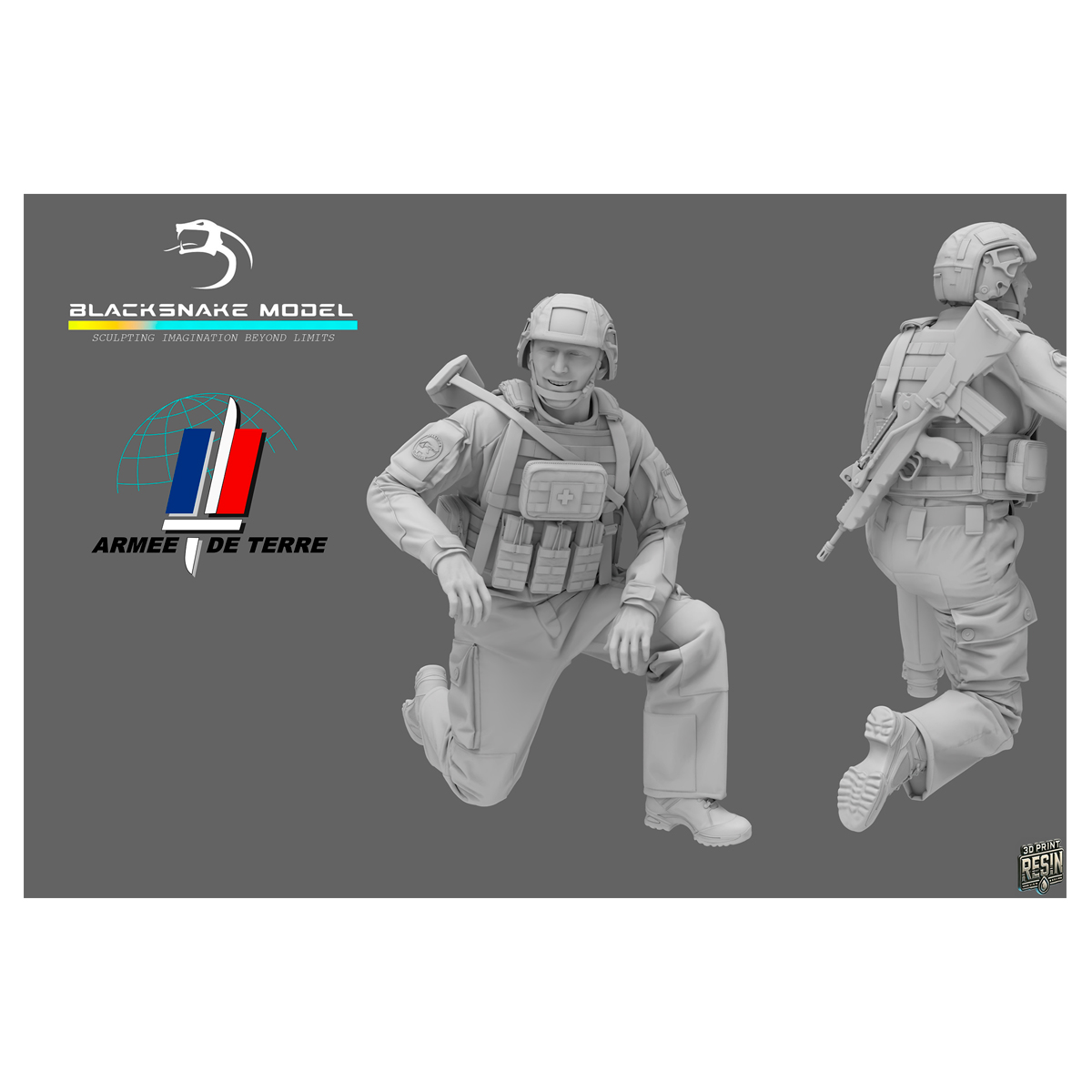 French Soldier 1/35 “Artilleryman 01”
