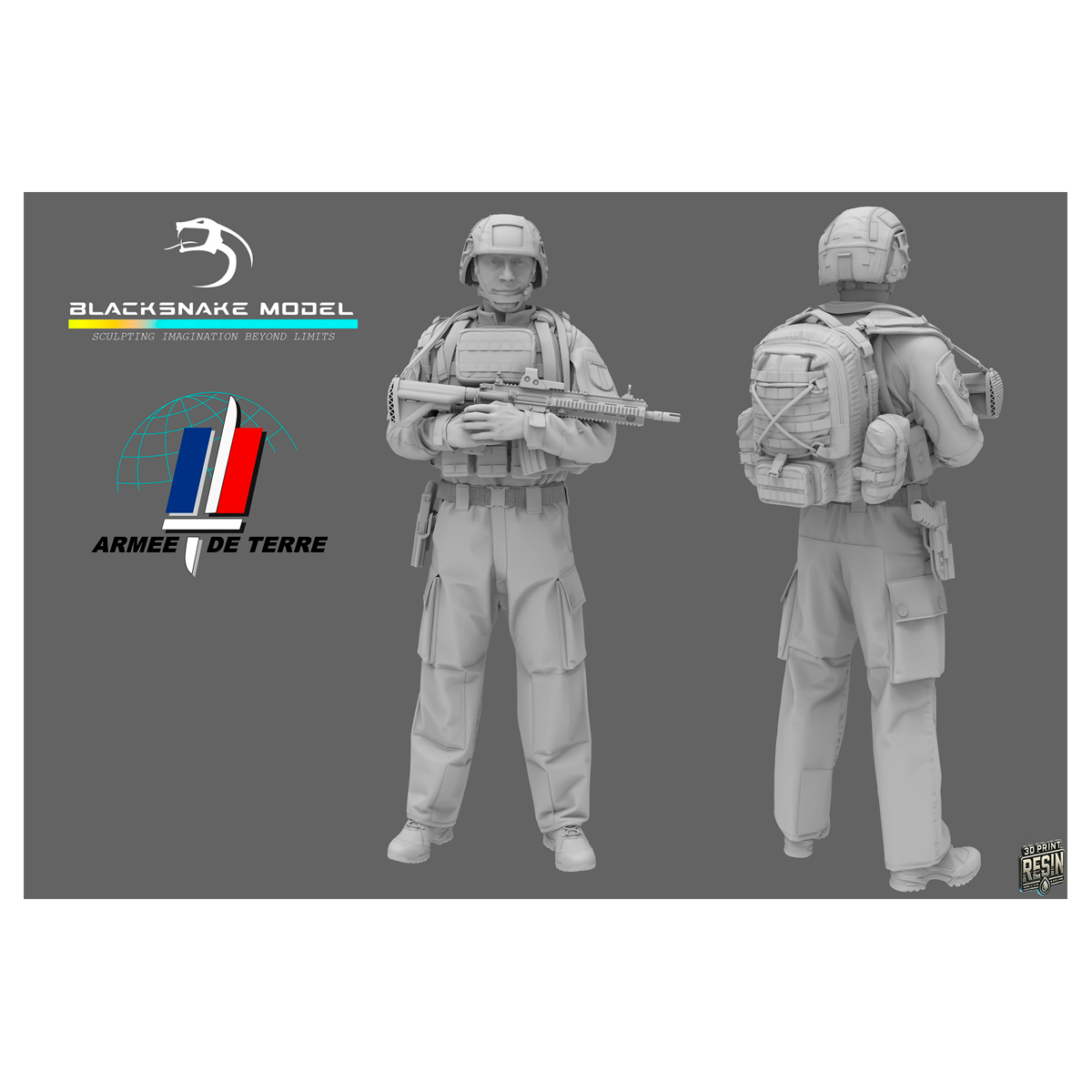 French Soldier 1/35