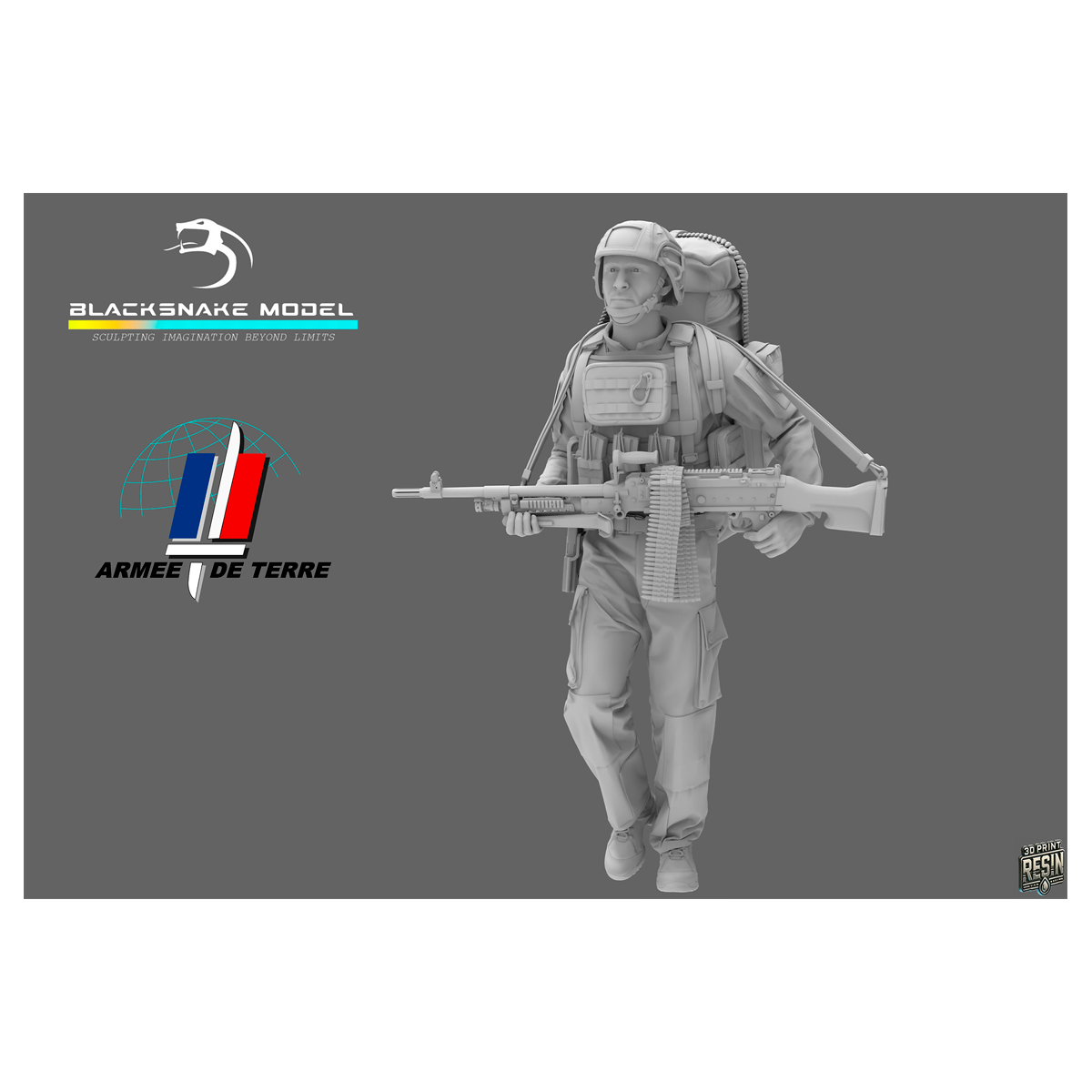 French Soldier 1/35 (Mag 58)