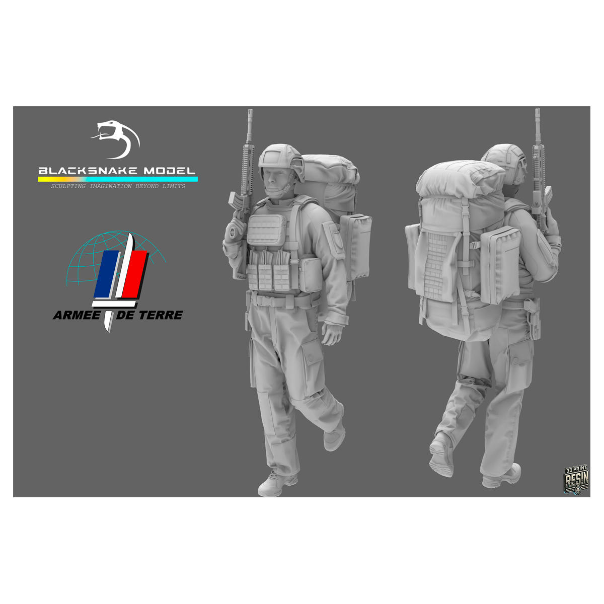 French Soldier 1/35