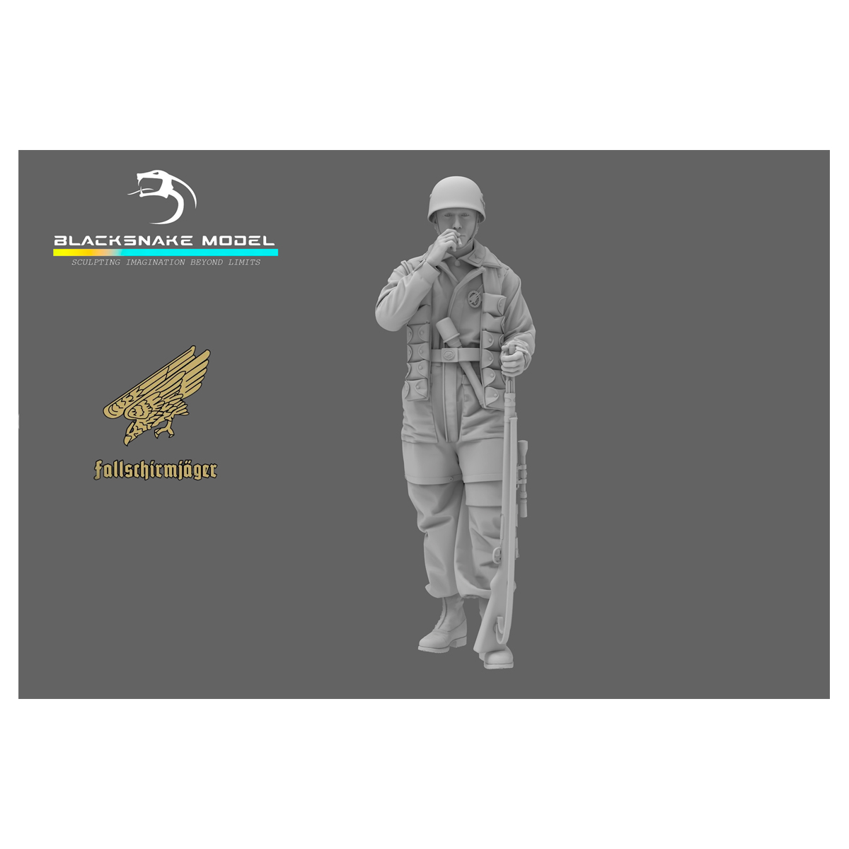 Fallschirmjäger Scharfschütze (10) 1/35