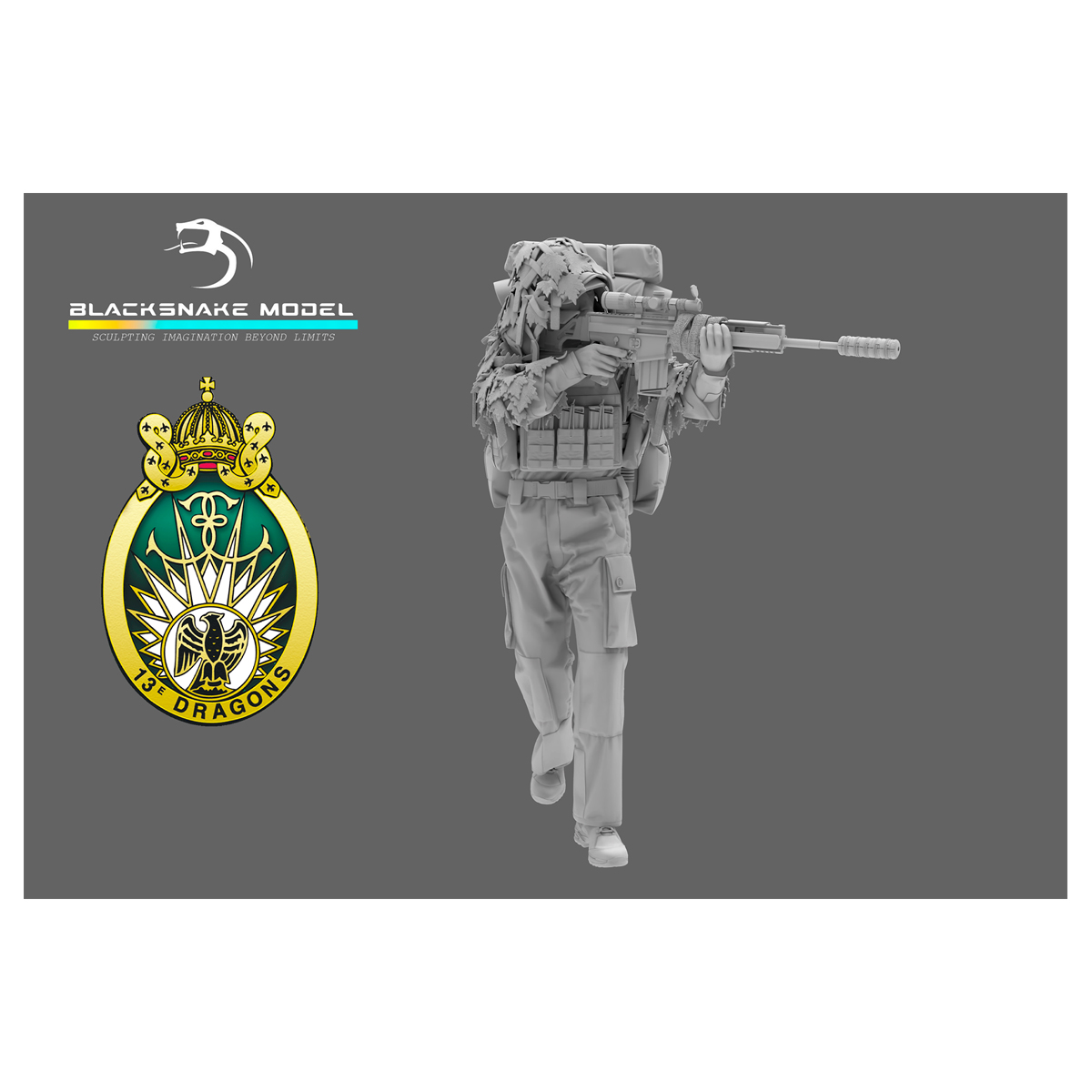 Precision sniper of the 13th RDP (03) 1/35