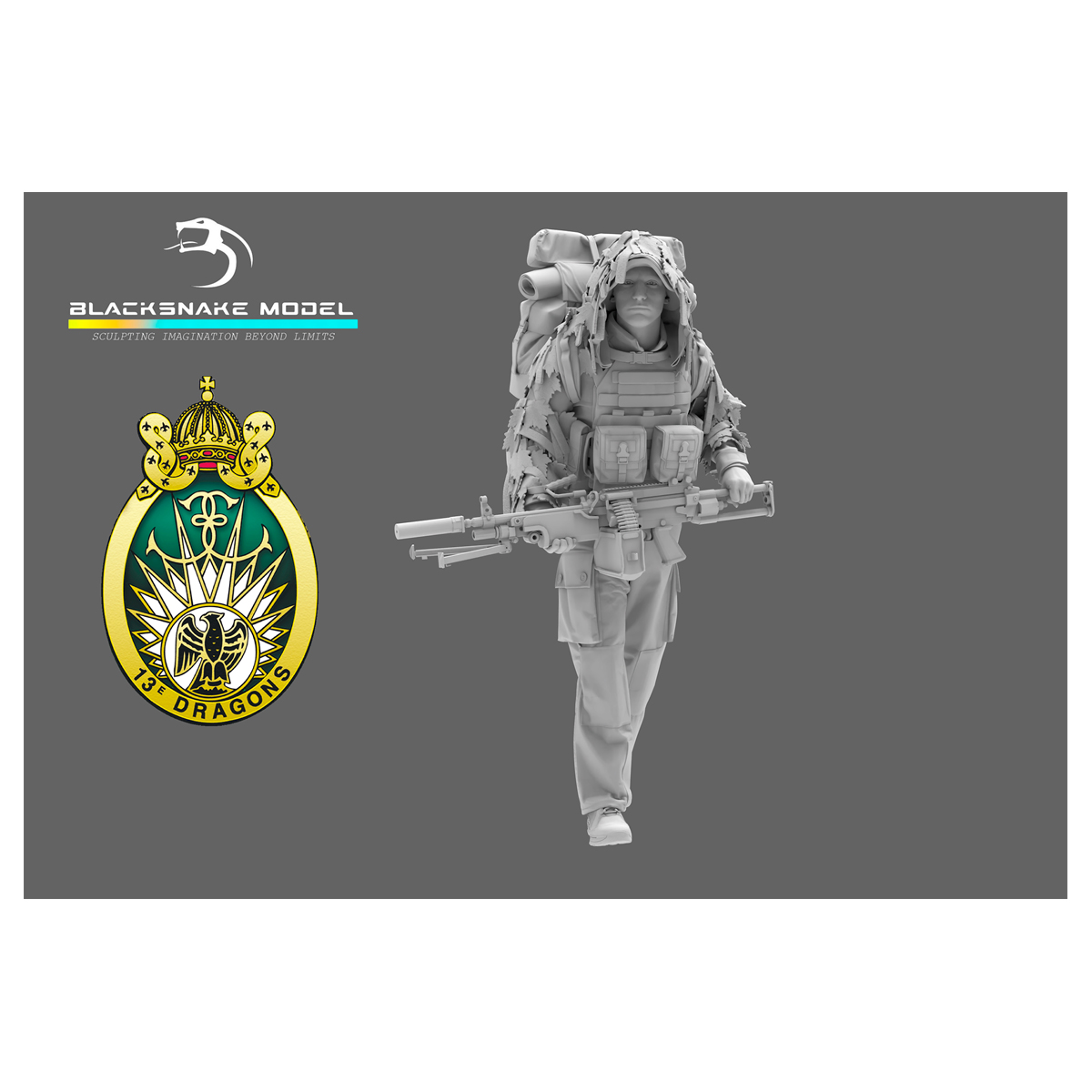 Minimi rifleman of the 13th RDP (04) 1/35