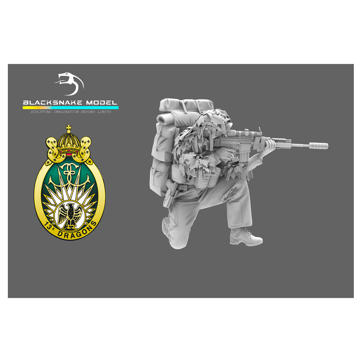 Precision sniper of the 13th RDP (05) 1/35