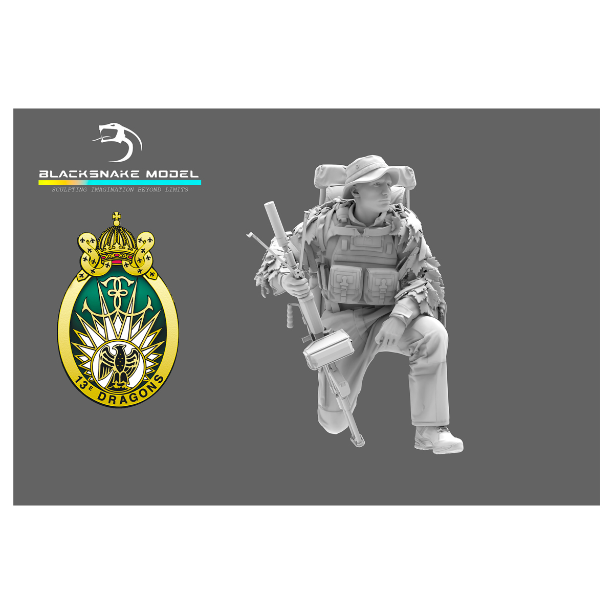 Minimi rifleman of the 13th RDP (06) 1/35