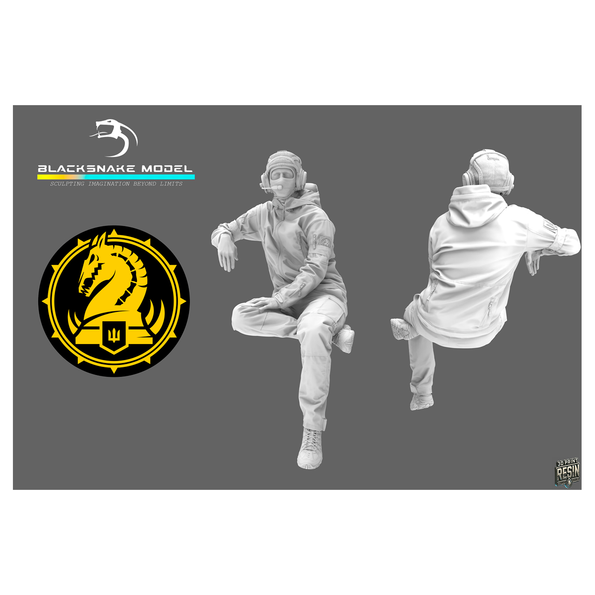 Ukrainian Bradley Crewman 02 – 47th Mechanized Brigade 1/35