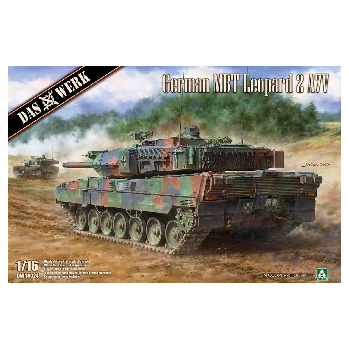 German MBT Leopard 2 A7V 1/16
