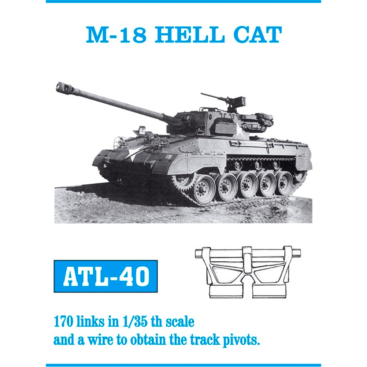 1/35 Metal Tracks M-18 HELL CAT