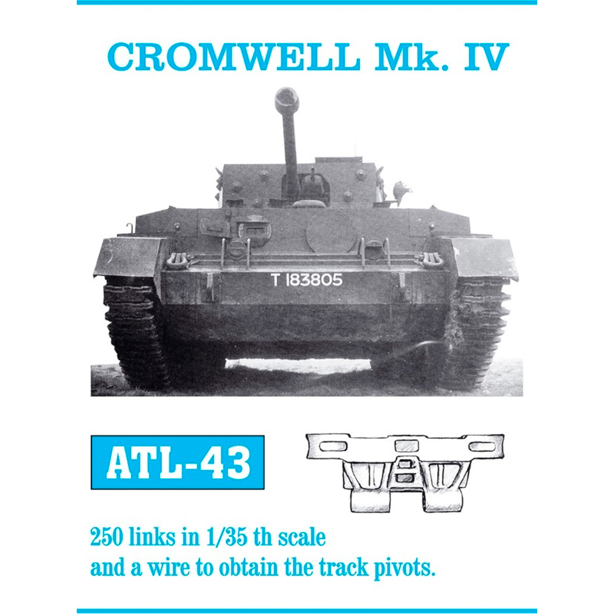 1/35 Metal Tracks CROMWELL Mk. IV