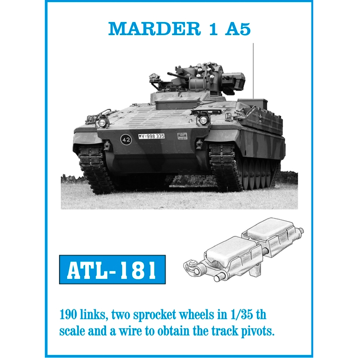 1/35 Metal Tracks MARDER 1 A5