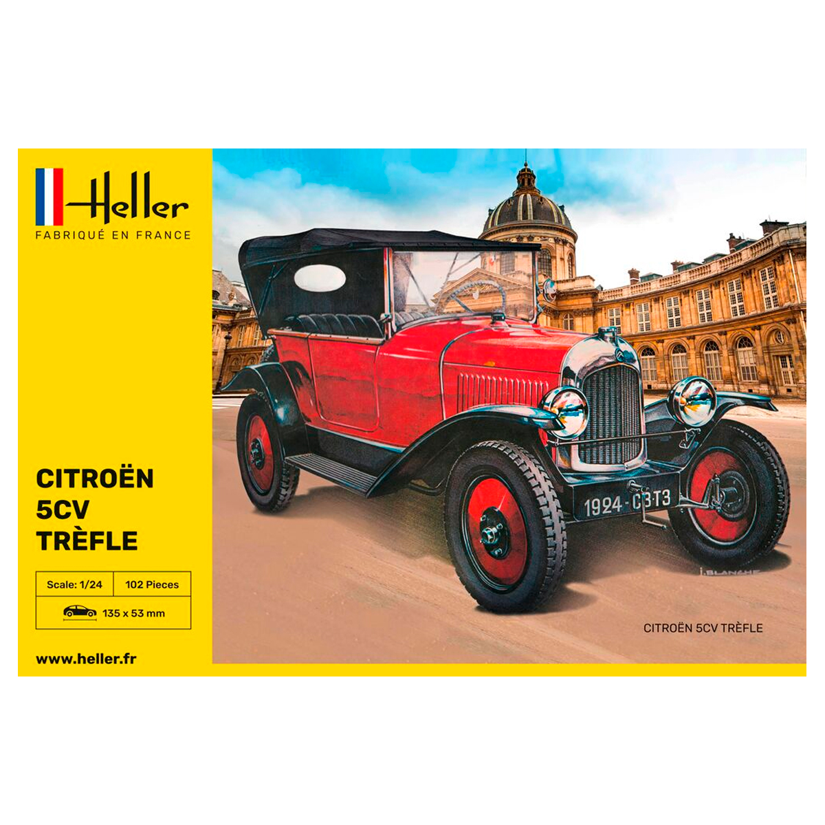 Citroën 5CV Trèfle 1/24