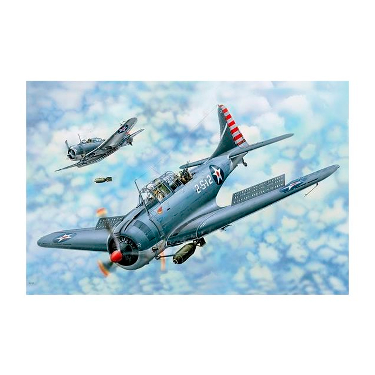 SBD-3/4 Dauntless 1/18