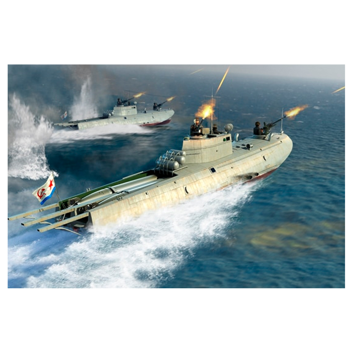 Soviet Navy G-5 Class Motor Torpedo Boat 1/35