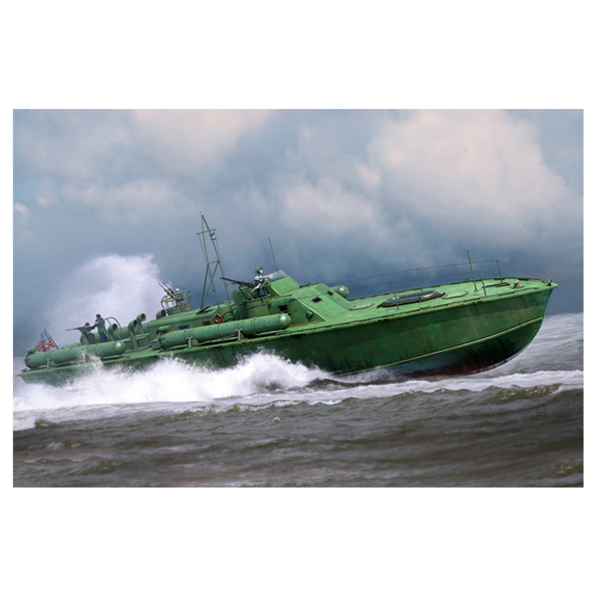 US Navy Elco 80′ Motor Torpedo Boat Early Type 1/48