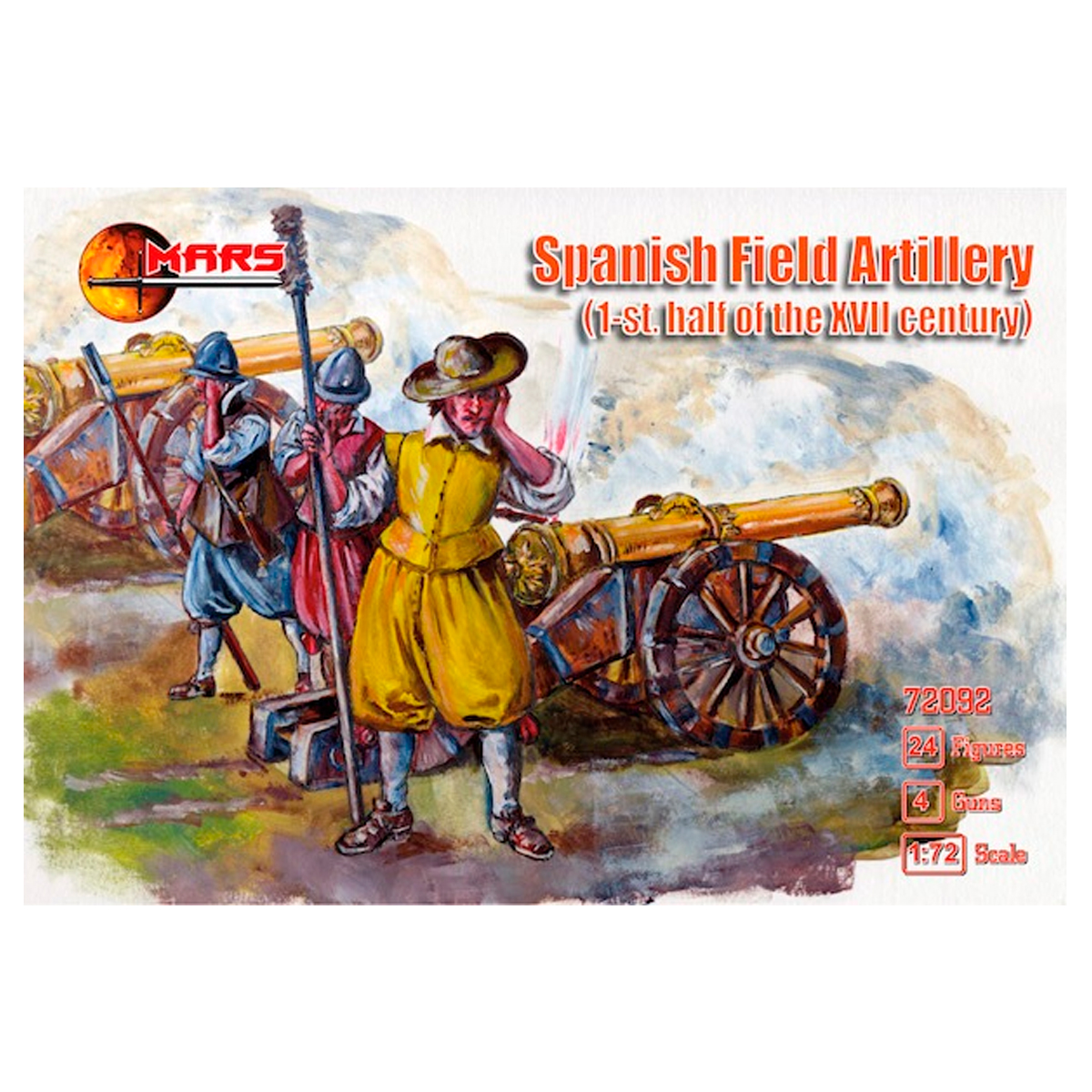 Spanish field artillery, XVII century 1/72