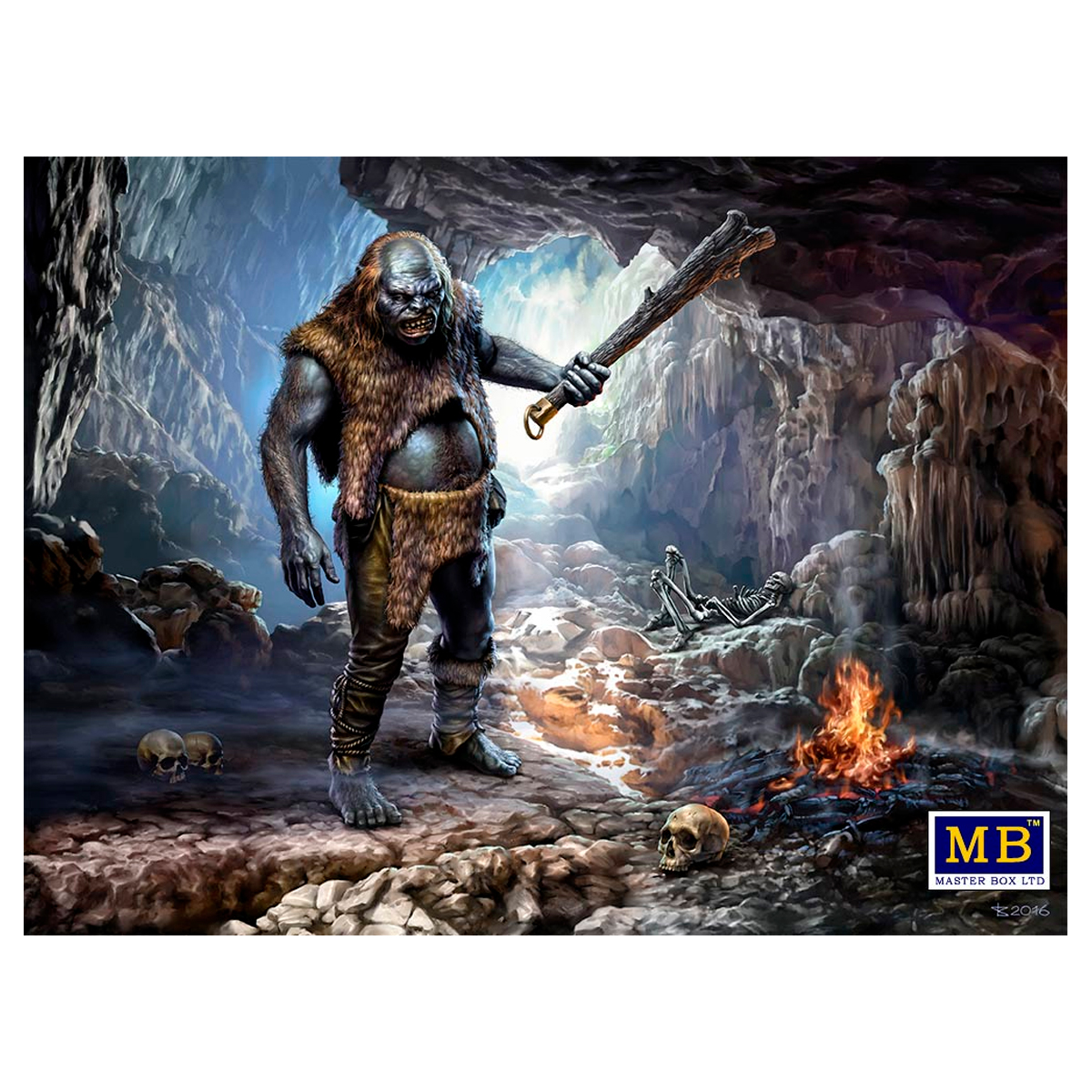 World of Fantasy. Giant.Bergtroll 1/24