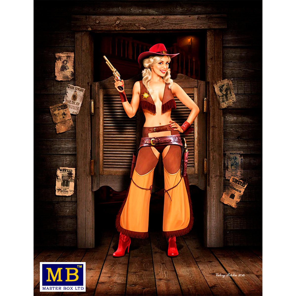 Pin-up series.Marshal Jessie 1/24